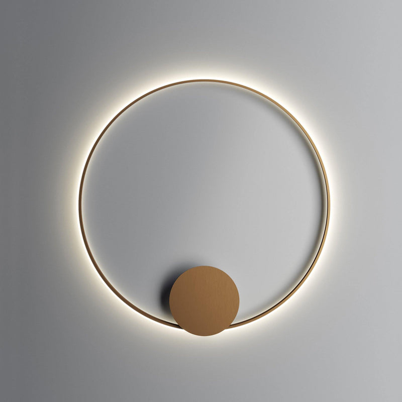 Olympic LED Wall/Ceiling Light by Fabbian, Finish: Bronze, Size: Large,  | Casa Di Luce Lighting