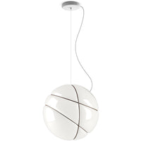 Armila F50 Pendant Lamp by Fabbian, Finish: Burnished Rings, ,  | Casa Di Luce Lighting