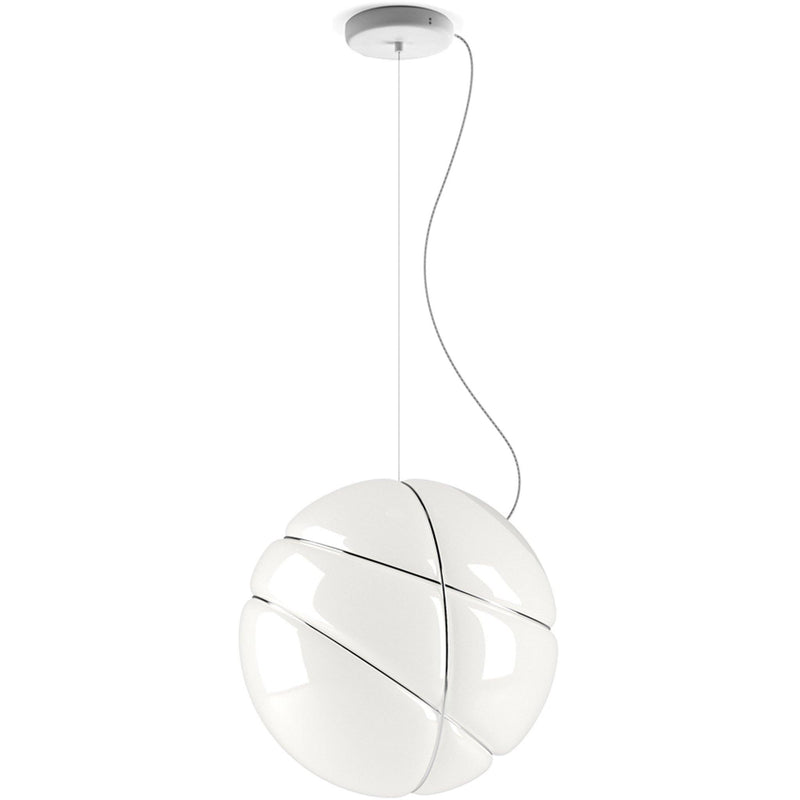 Armila F50 Pendant Lamp by Fabbian, Finish: Chrome Rings, ,  | Casa Di Luce Lighting