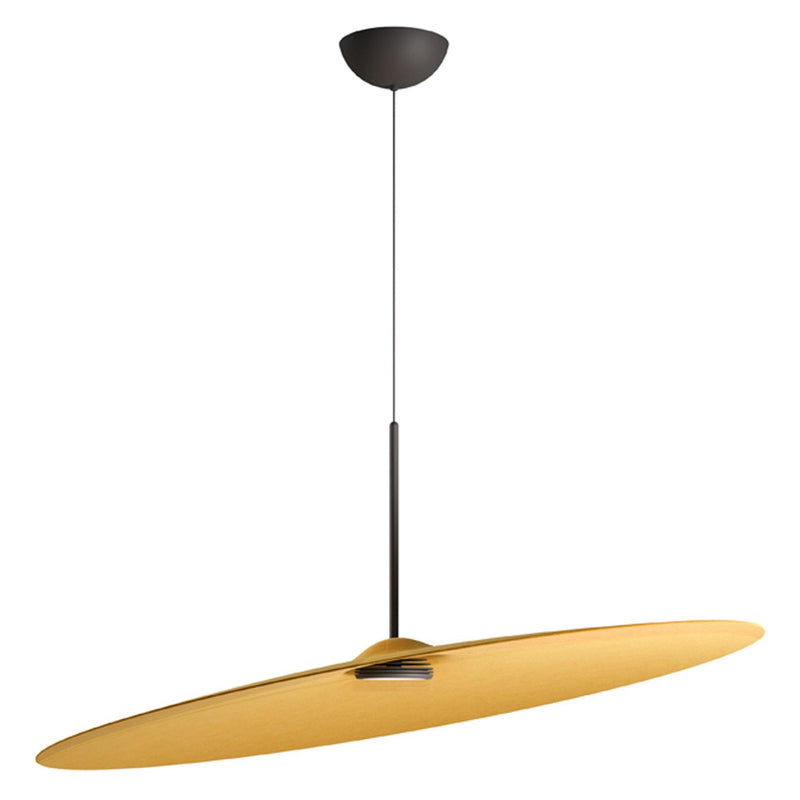 Acustica F58 Sound-Absorbing Pendant Lamp by Fabbian, Color: Honey, Size: Large,  | Casa Di Luce Lighting