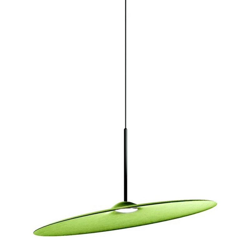 Acustica F58 Sound-Absorbing Pendant Lamp by Fabbian, Color: Ocean, Coral, Concrete, Lawn Green, Honey, Size: Small, Large,  | Casa Di Luce Lighting