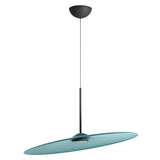 Acustica F58 Sound-Absorbing Pendant Lamp by Fabbian, Color: Ocean, Size: Small,  | Casa Di Luce Lighting