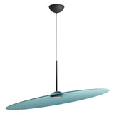 Acustica F58 Sound-Absorbing Pendant Lamp by Fabbian, Color: Ocean, Size: Large,  | Casa Di Luce Lighting