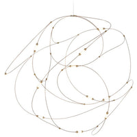 Small Brass/Bronze Flock of Light Suspension by Moooi