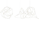 Brass/Bronze Flock of Light Suspension by Moooi