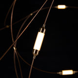 Brass/Bronze Flock of Light Suspension by Moooi
