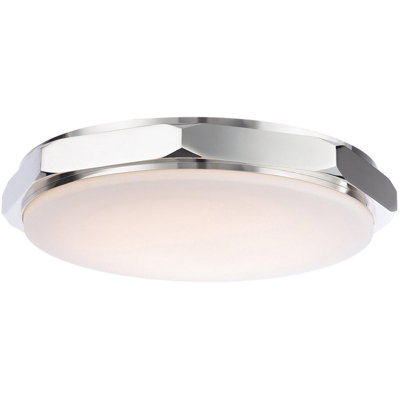 Polished Nickel Large Grommet Ceiling Light by Modern Forms