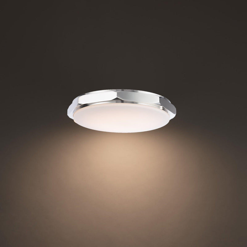 Polished Nickel Large Grommet Ceiling Light by Modern Forms