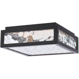 Black Hawthorne Outdoor Ceiling Light by W.A.C. Lighting