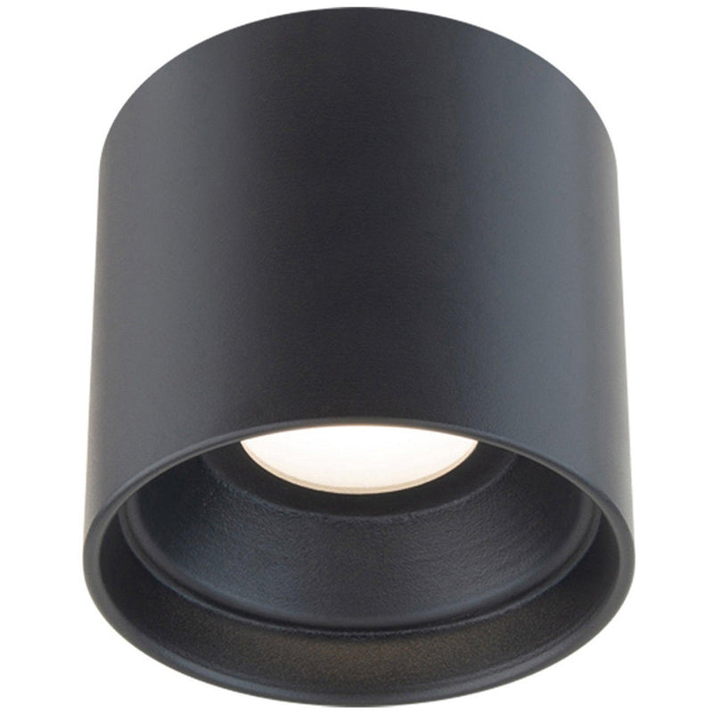 Black Squat Outdoor Ceiling Light by Modern Forms