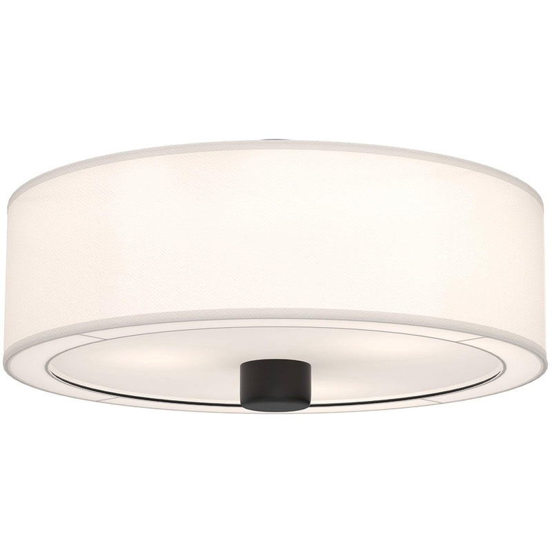 Matte Black Theo Ceiling Light by Alora