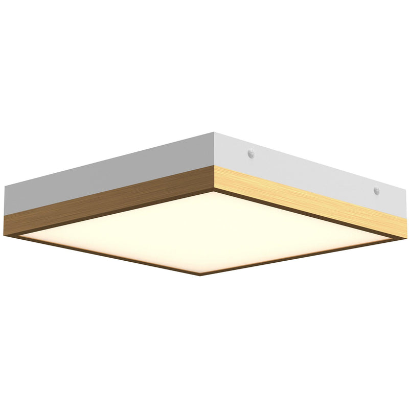 Aged Gold/White Small Sydney Two Tone Ceiling Light by Alora