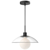 Francesca Pendant By Alora, Finish: Matte Black
