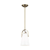 Hazel Pendant by Lauren Ralph Lauren, Finish: Nickel Polished, Time Worn Brass, Size: Mini, Medium, | Casa Di Luce Lighting