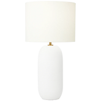 Fanny Slim Table Lamp By Hable-Matte White