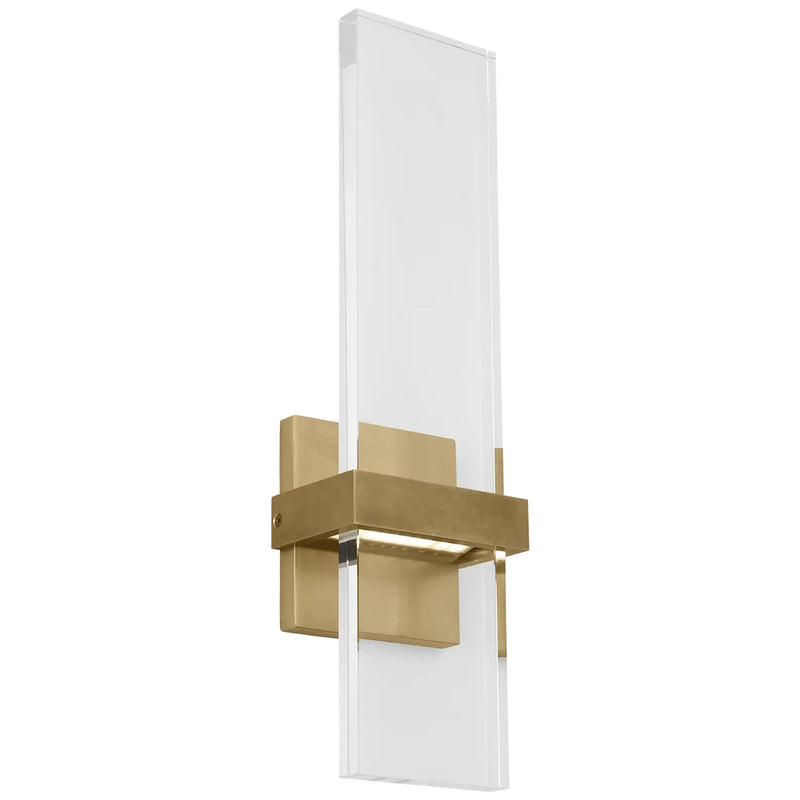 Flyta Wall Sconce By Visual Comfort Model, Size: Medium, Color: Transparent Smoke