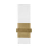 Flyta Wall Sconce By Visual Comfort Model, Size: Small, Color: Transparent Smoke