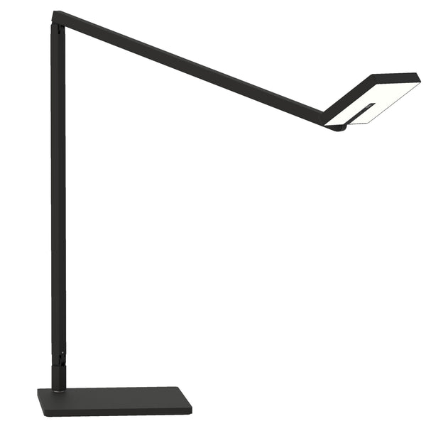Focaccia Desk Lamp By Koncept, Finish: Matte Black, Desk Base