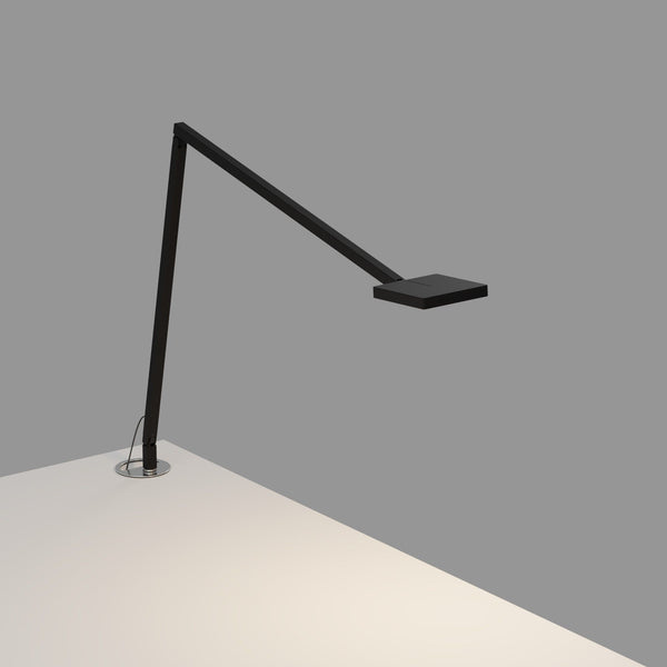 Focaccia Desk Lamp By Koncept, Finish: Matte Black, Grommet Mount