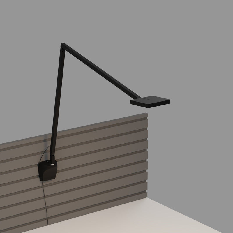 Focaccia Desk Lamp By Koncept, Finish: Matte Black, Slatwall Mount