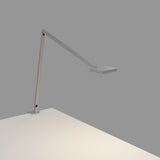 Focaccia Desk Lamp By Koncept, Finish: Matte Fire Red, Silver Clamp