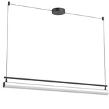 Gramercy LED Linear Chandelier By Kuzco, Size: Large
