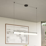 Gramercy LED Linear Chandelier By Kuzco, Size: Large