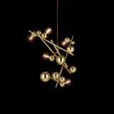 Galaxy 5-Light Pendant by Brand Van Egmond - Brass