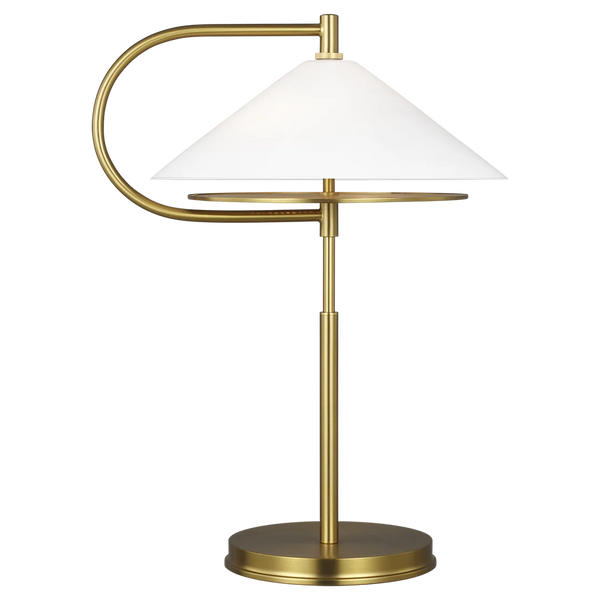 Gesture Table Lamp By Kelly Wearstler-Burnished Brass