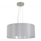 Maserlo Pendant Light by Eglo, Color: Grey/Silver, Size: Large,  | Casa Di Luce Lighting