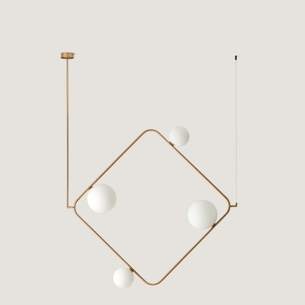 Gruye Pendant Light By Aromas Del Campo,  Finish: Aged Gold
