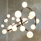 Frosted Hubble Bubble Suspension by Moooi