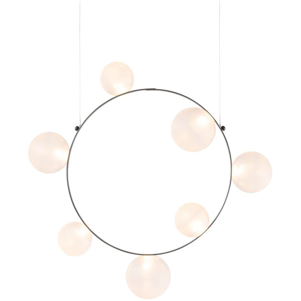 Frosted 7 Light Hubble Bubble Suspension by Moooi