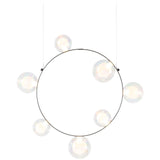 Oil 7 Light Hubble Bubble Suspension by Moooi
