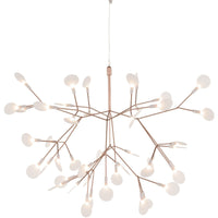 Small Copper Heracleum III Suspension by Moooi