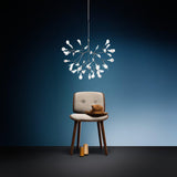 Small Nickel Heracleum III Suspension by Moooi