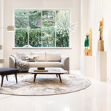 Small Nickel Heracleum III Suspension in Living Room