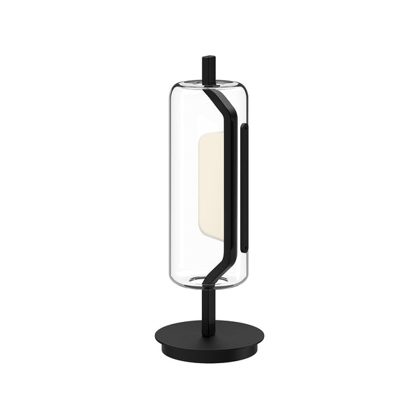 Hilo Table Light by Kuzco - Black, In white background