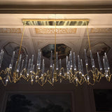 Il Pezzo Mancante 3 Long Chandelier by Il Pezzo Mancante