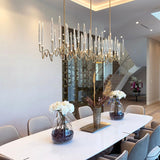 Il Pezzo Mancante 3 Long Chandelier by Il Pezzo Mancante