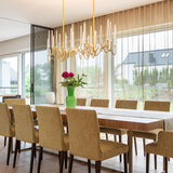 Il Pezzo Mancante 3 Long Chandelier by Il Pezzo Mancante