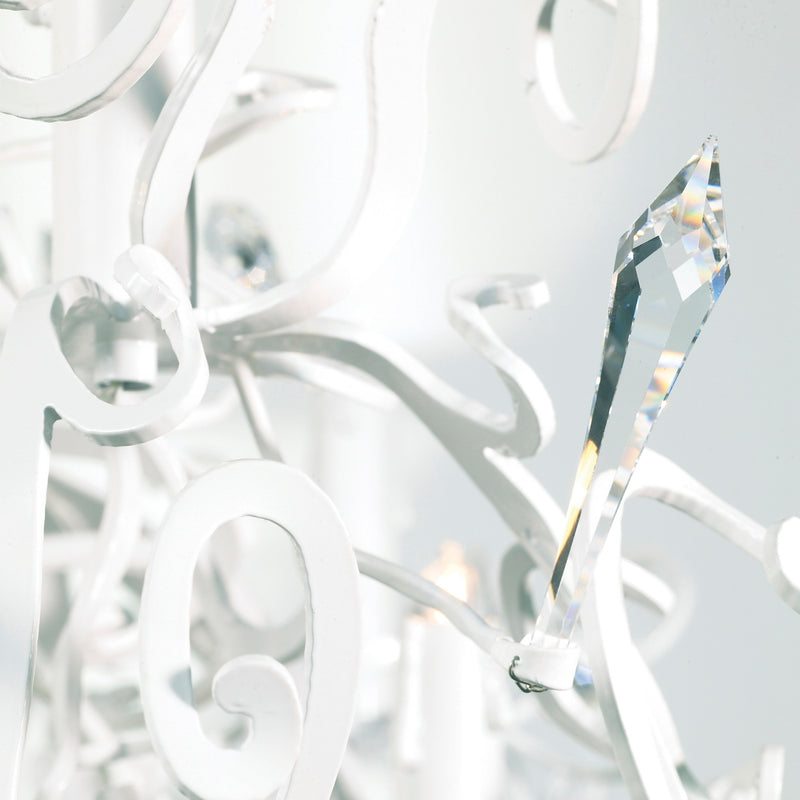 Icy Lady Chandelier by Brand Van Egmond - White, Detail
