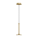 Issa Pendant By Alora Mood - Tall, Brushed Gold