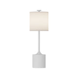 Issa Table Lamp by Alora Mood - White/Ivory Linen