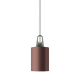 Jim Cylinder Pendant By Lodes, Finish: Grey, Color: Coppery Bronze