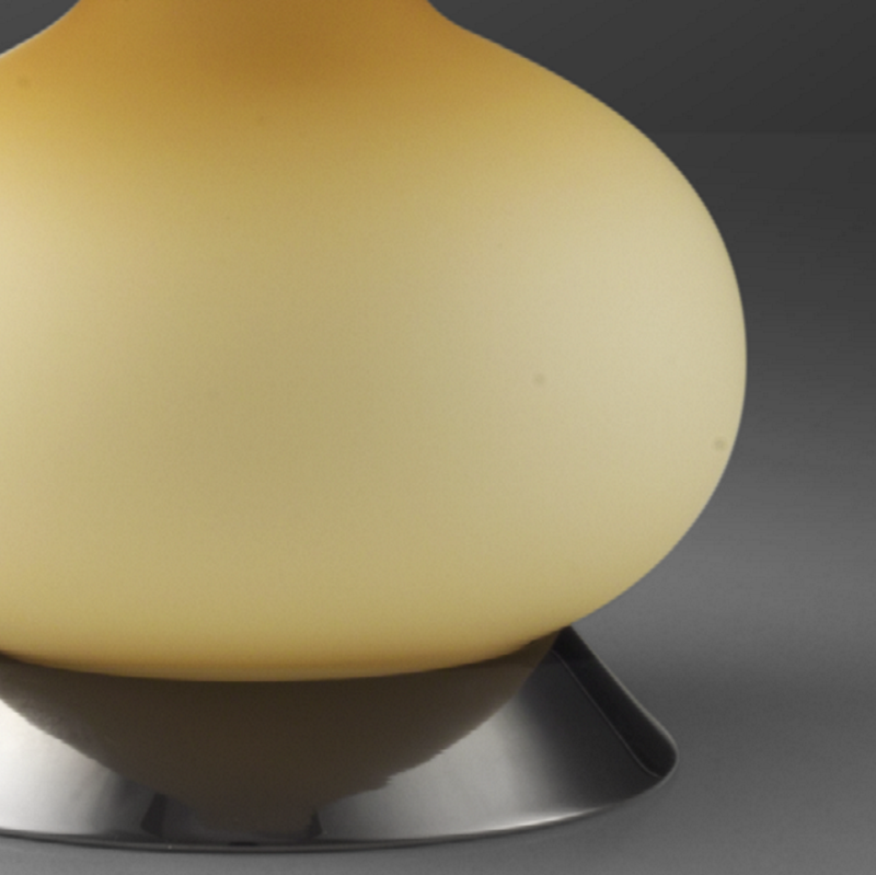 Kandida Table Lamp By Di Glass, Color: Yellow