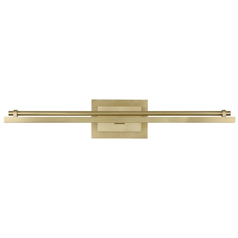 Kal Picture Light By Visual Comfort Model, Finish: Natural Brass, Size: Large