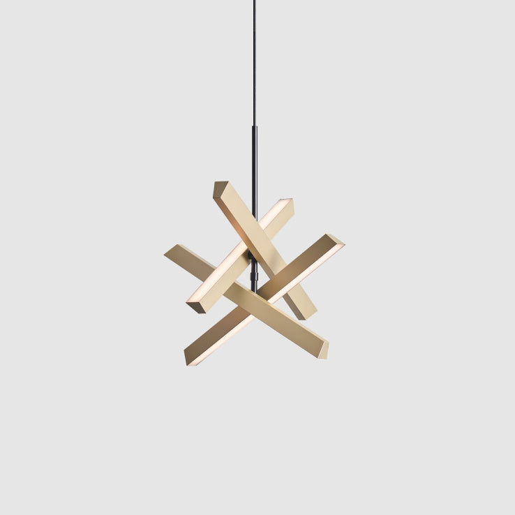 Konnect Pendant By Seed, Finish: Champagne Gold