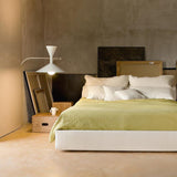 Matt Grey Lampe De Marseille Wall Lamp in Bedroom
