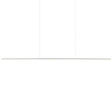 Chute Linear Suspension By Kuzco, Finish: White, Size: Large